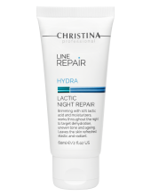 Christina Line Repair Hydra Lactic Night Repair cream,60ml-Кристина Гидра Восстанавливающий ночной крем с молочной кислотой